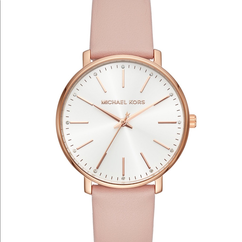 ⌚️HP⌚️ Michael Kors Leather Watch 1